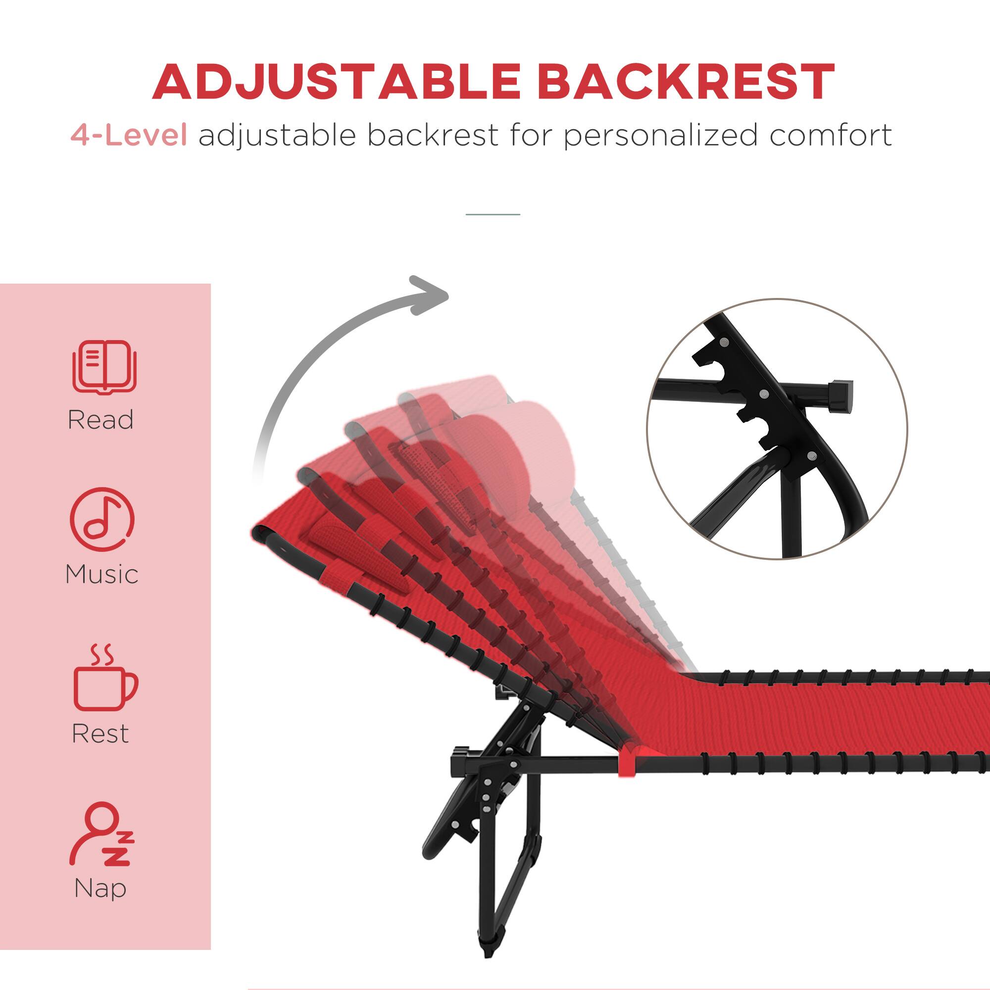 ADJUSTABLE BACKREST 4-Level adjustable backrest for personalized comfort

Read
Music
Rest
Nap