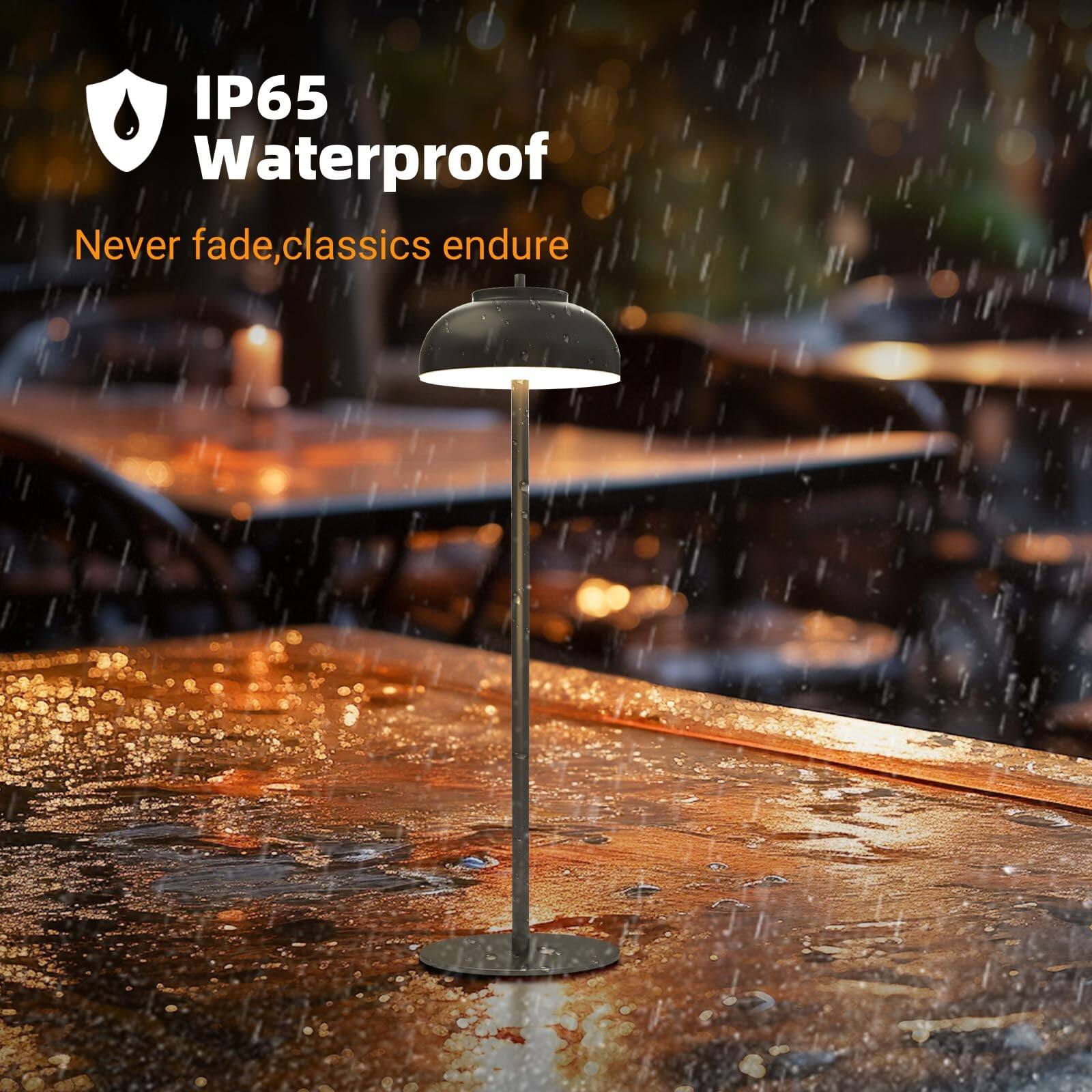 IP65 Waterproof  
Never fade, classics endure