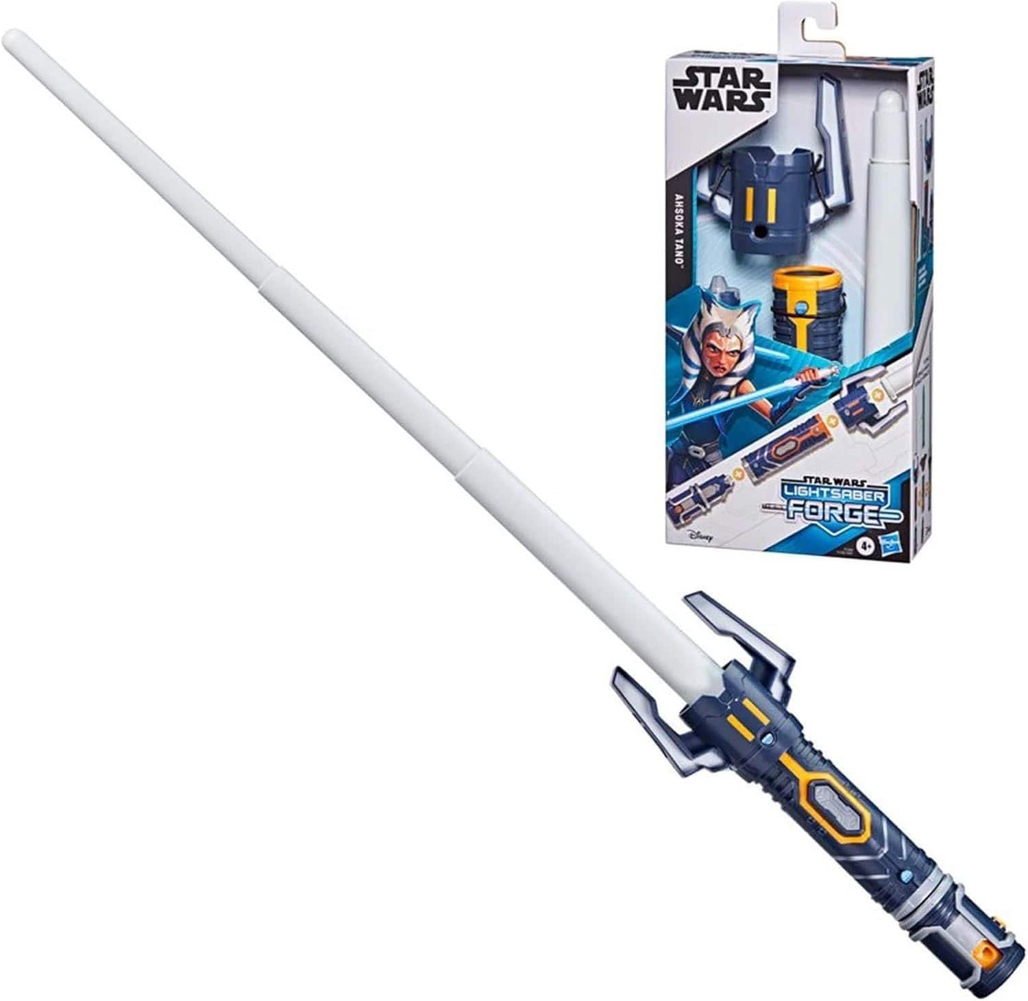 Hasbro STAR WARS Lightsaber Forge Ahsoka Tano Extendable White