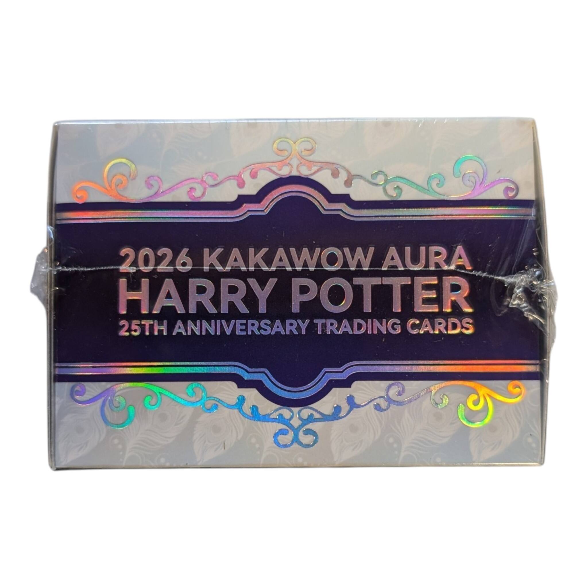 2026 KAKAWOW AURA HARRY POTTER 25TH ANNIVERSARY TRADING CARDS