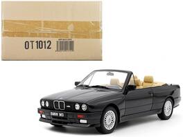 Otto Mobile - 1989 BMW E30 M3 Convertible Diamond Limited Edition to 3000 pieces Worldwide 1/18 Model Car - Black Metallic