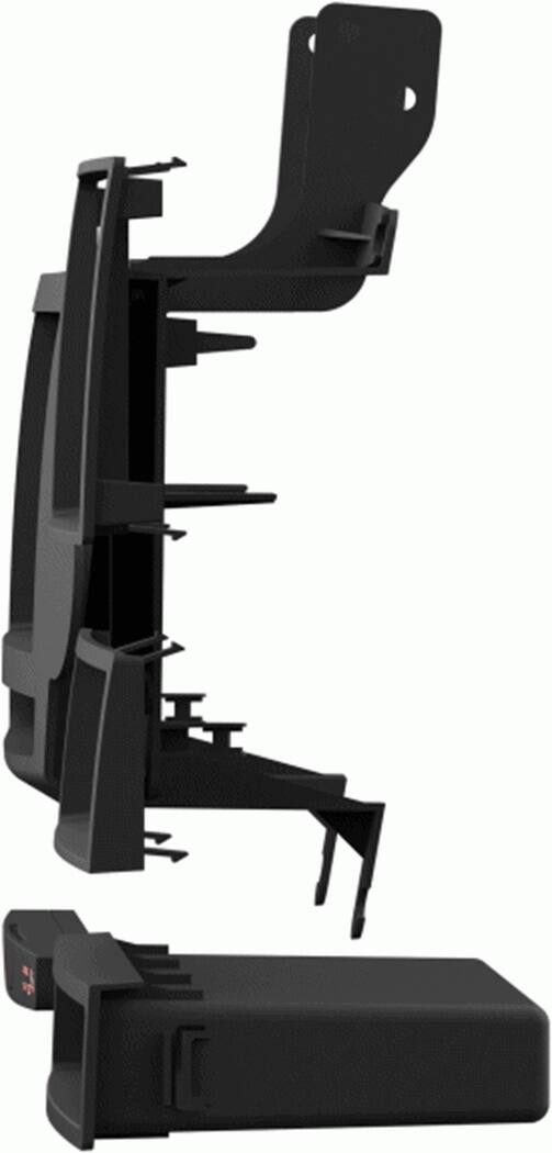 Alt View 12. Metra - Dash Kit for 2008-2012 Toyota Highlander (with NAV) Vehicles - Black.