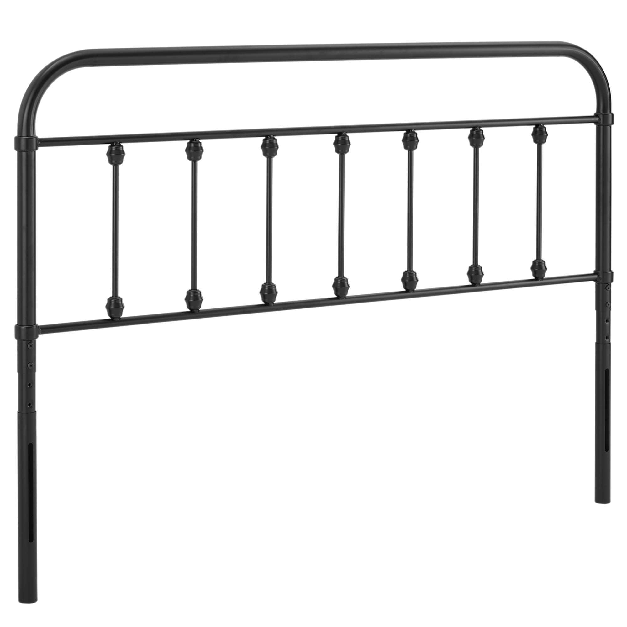 Sage Metal Queen Headboard by Modway - Black