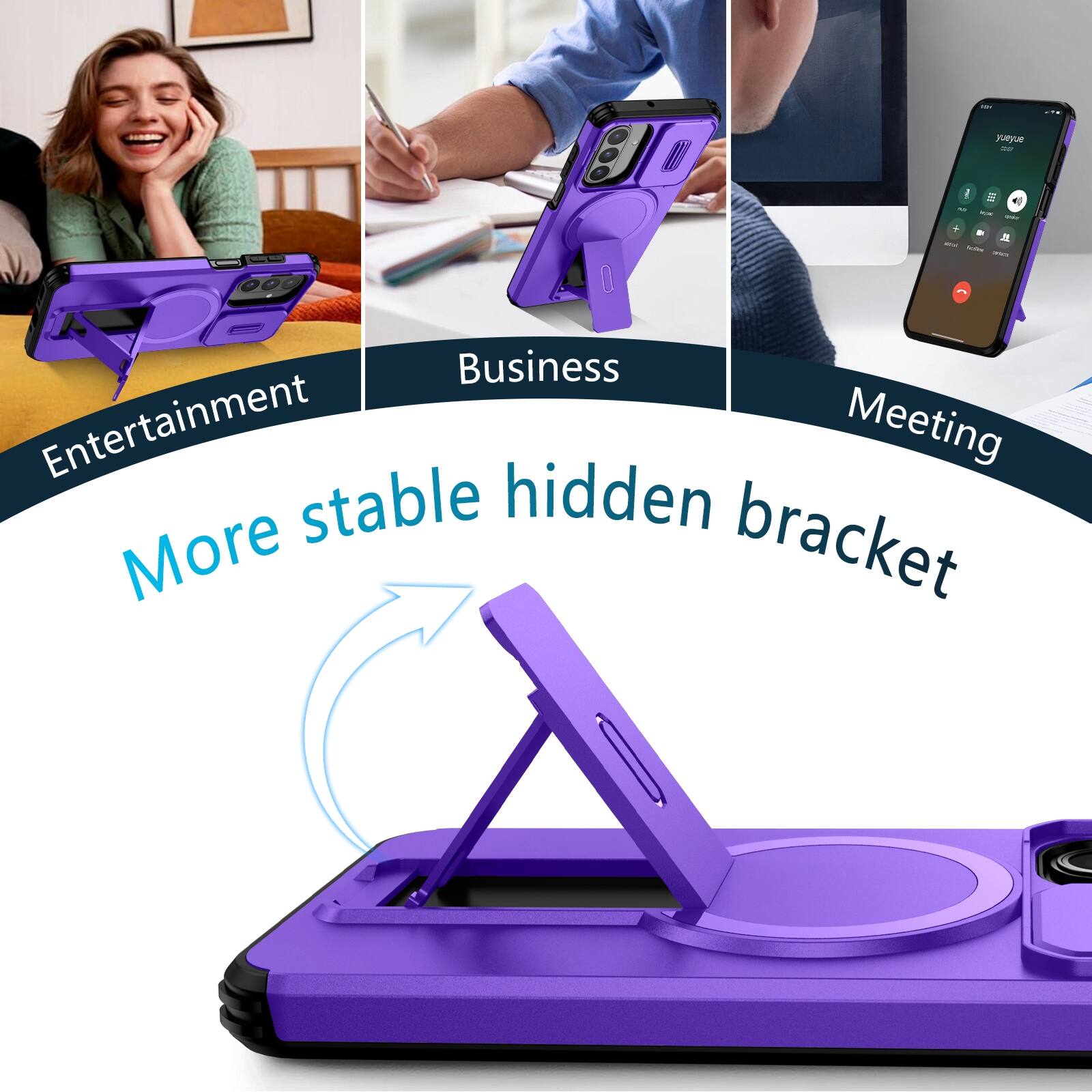 ISV  
yueyue  
MA  
- VAP  
- LuDre  
- Business  
- Entertainment  
- More stable hidden bracket