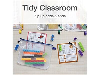Tidy Classroom  
Zip up odds & ends  

P A arrot  
4 four four