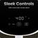 Sleek Controls
With automatic shake alerts
400 °F
Shake
START STOP
TIME TEMP