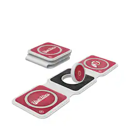 Keyscaper - Utah Utes 3-in-1 Foldable Charger - White