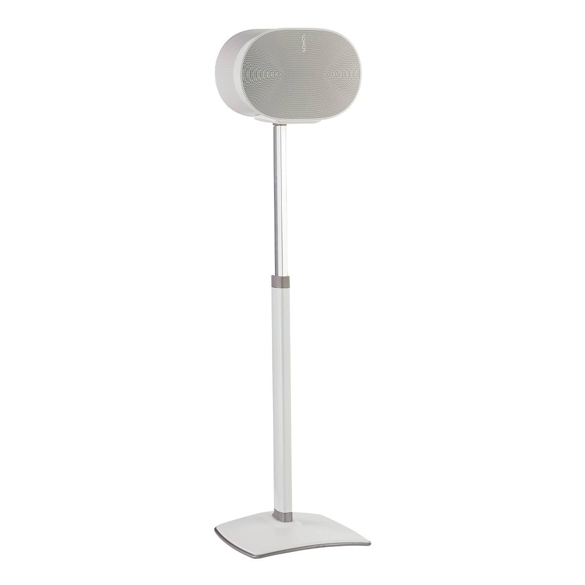Sanus - Height-Adjustable Speaker Stand for Sonos Era 300 - Each - White