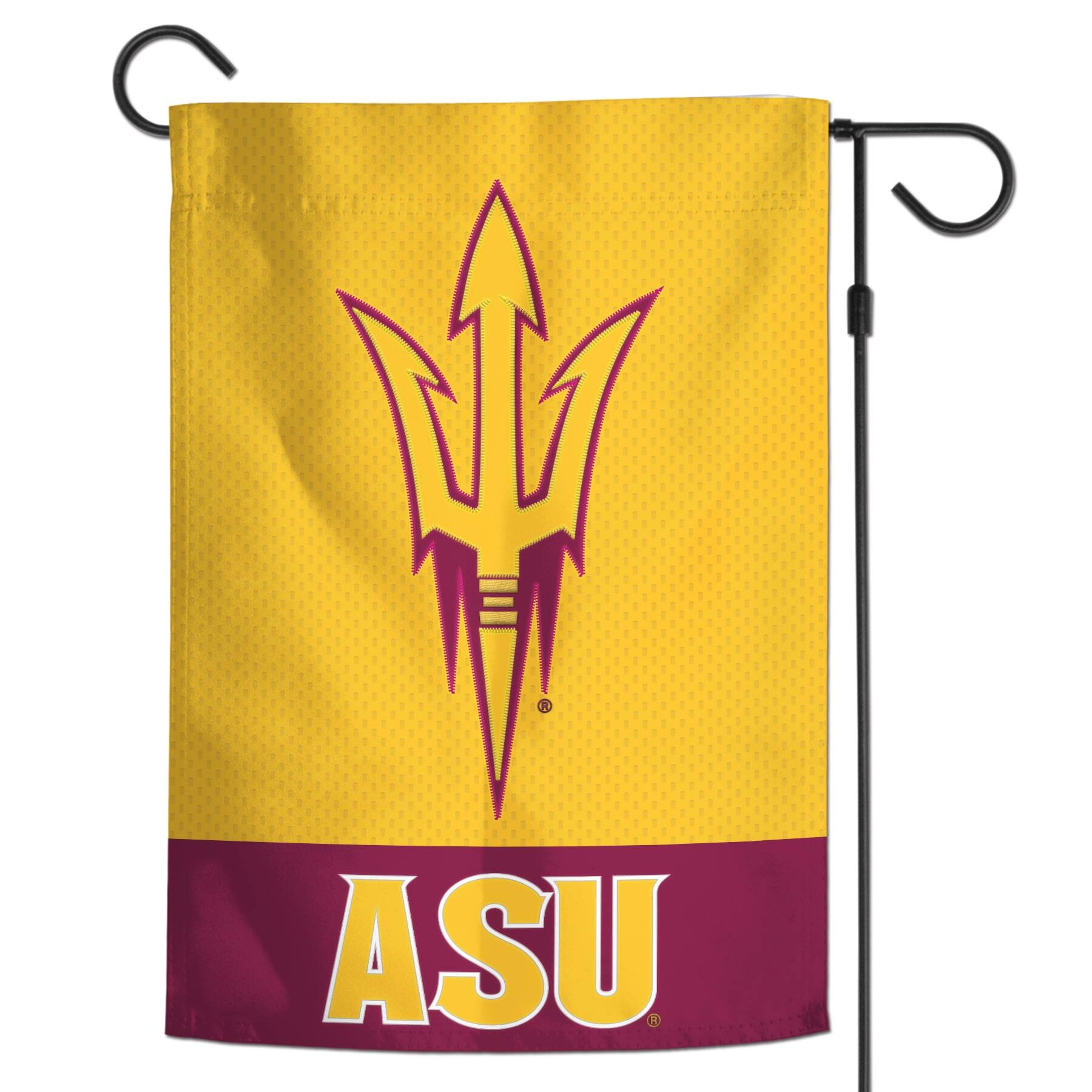 Alt View 1. WinCraft - Arizona State Sun Devils 12" x 18" Applique Garden Flag - Multicolor.