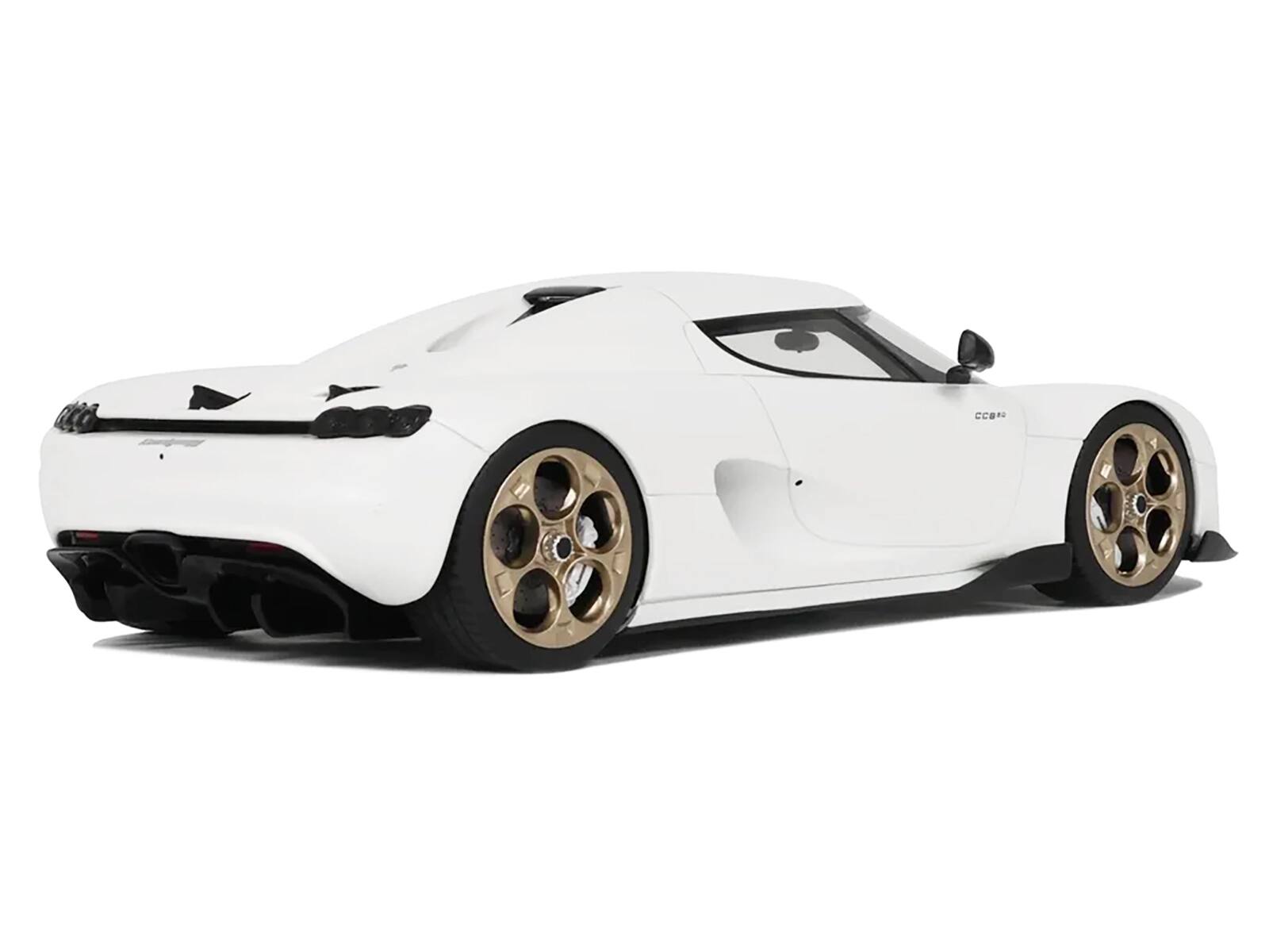 Alt View 1. GT Spirit - 2024 Koenigsegg CC850 Crystal White 1/18 Model Car by GT Spirit - White.