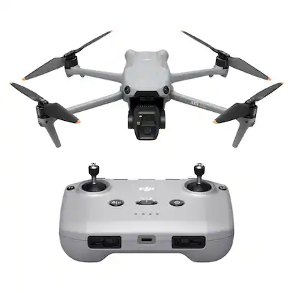 Front. DJI - DJI Air 3S Drone with RC-N3 Remote Controller.