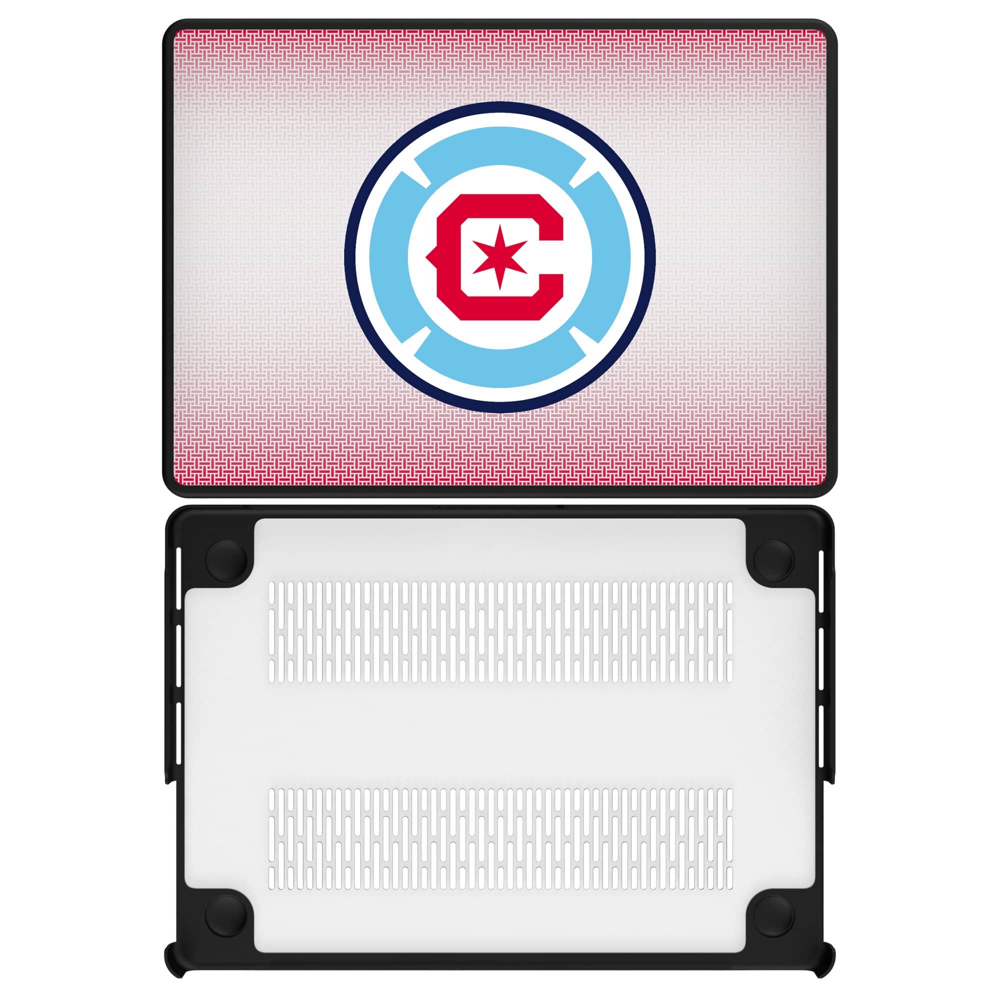 Keyscaper - Chicago Fire Linen MacBook Case - Air 13 in - Multicolor