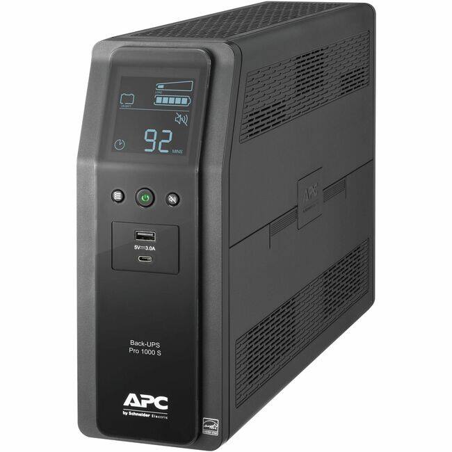 92 MINS
Back-UPS Pro 1000 S
APC by Schneider Electric