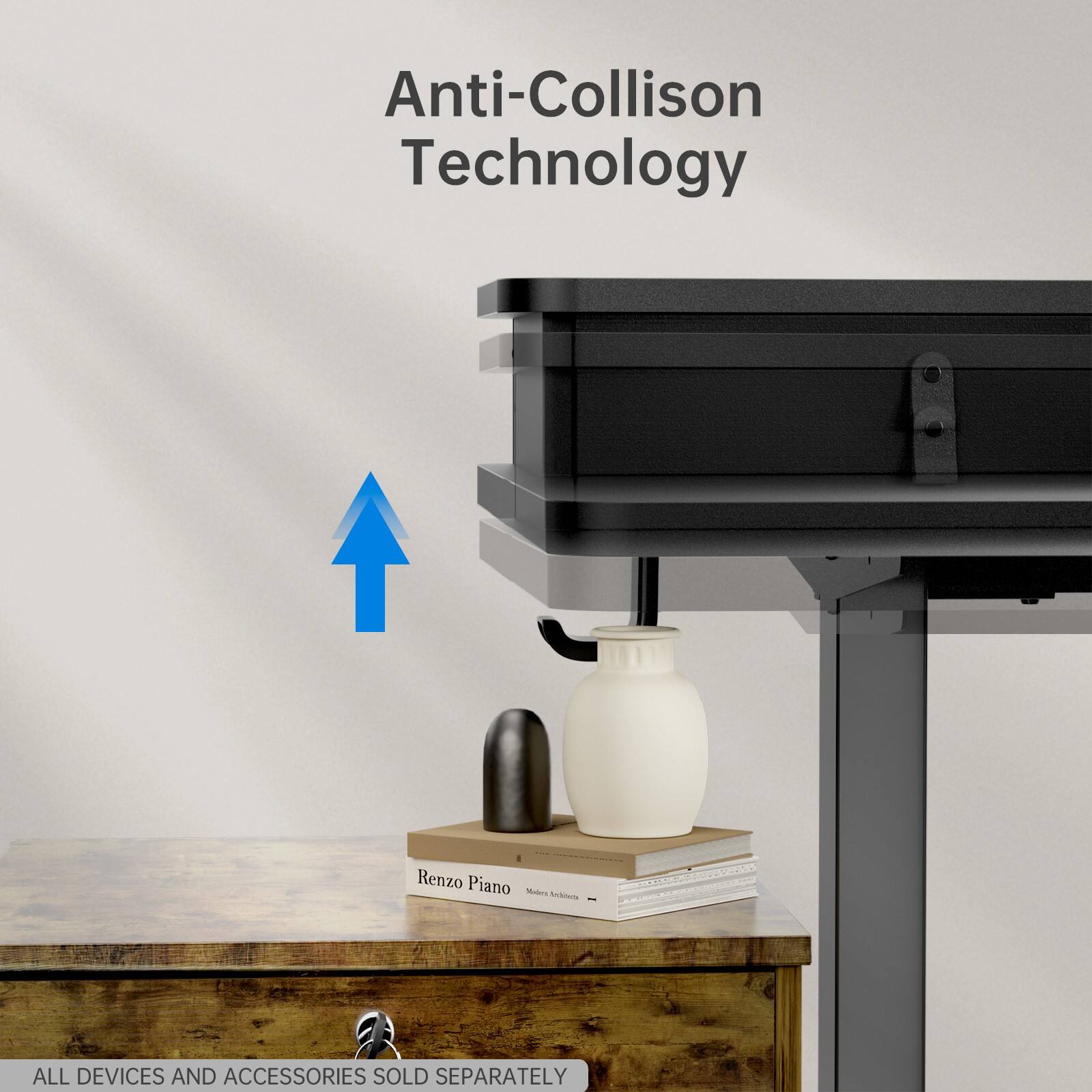 Anti-Collision Technology Renzo Piano Modeled UCLS S All Devices and Accessories Sold Separately