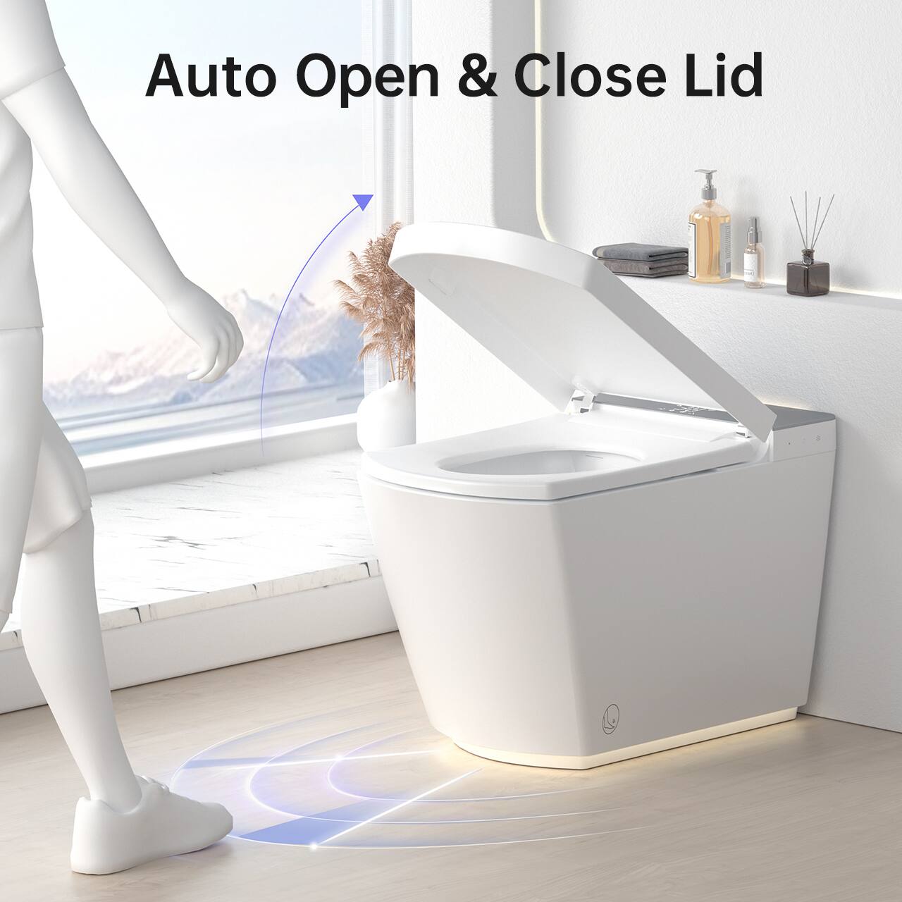 Auto Open & Close Lid