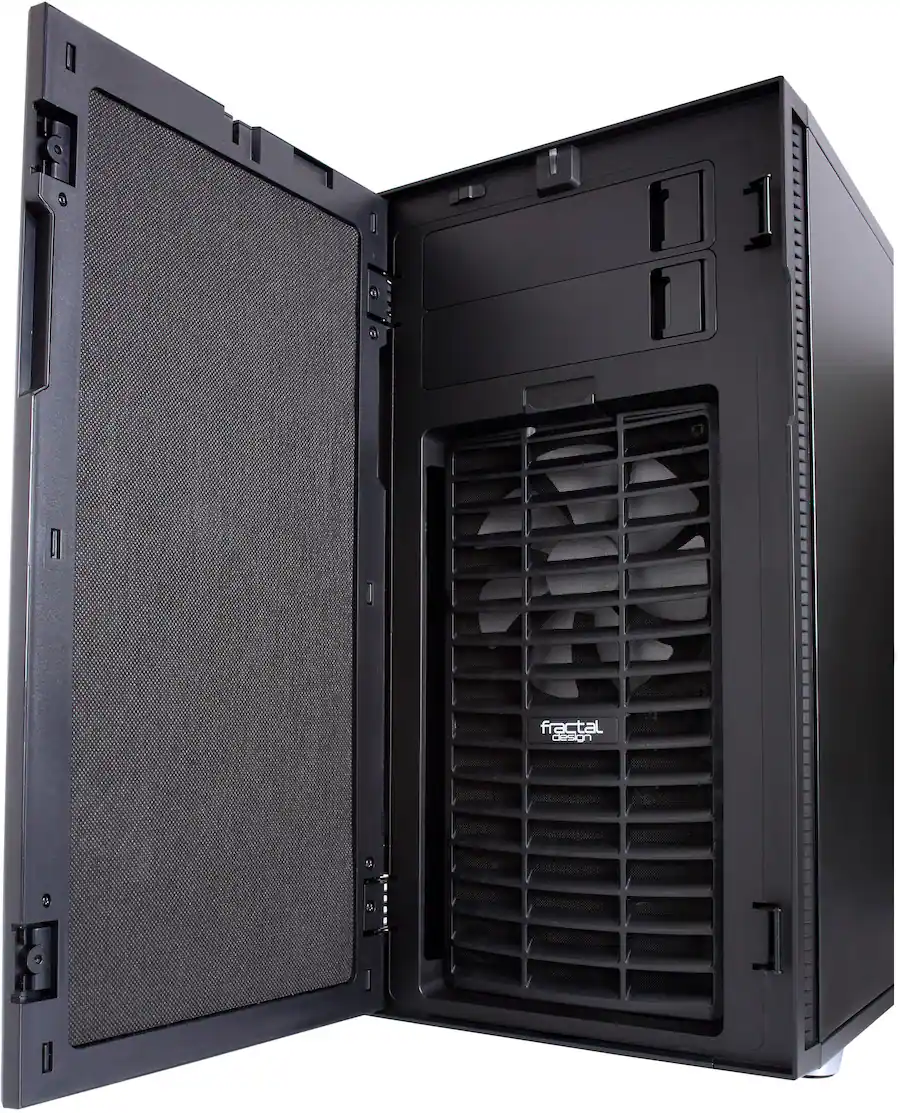 Fractal Design Define R5 Black Silent ATX Mid Tower PC Case Black FD-CA ...