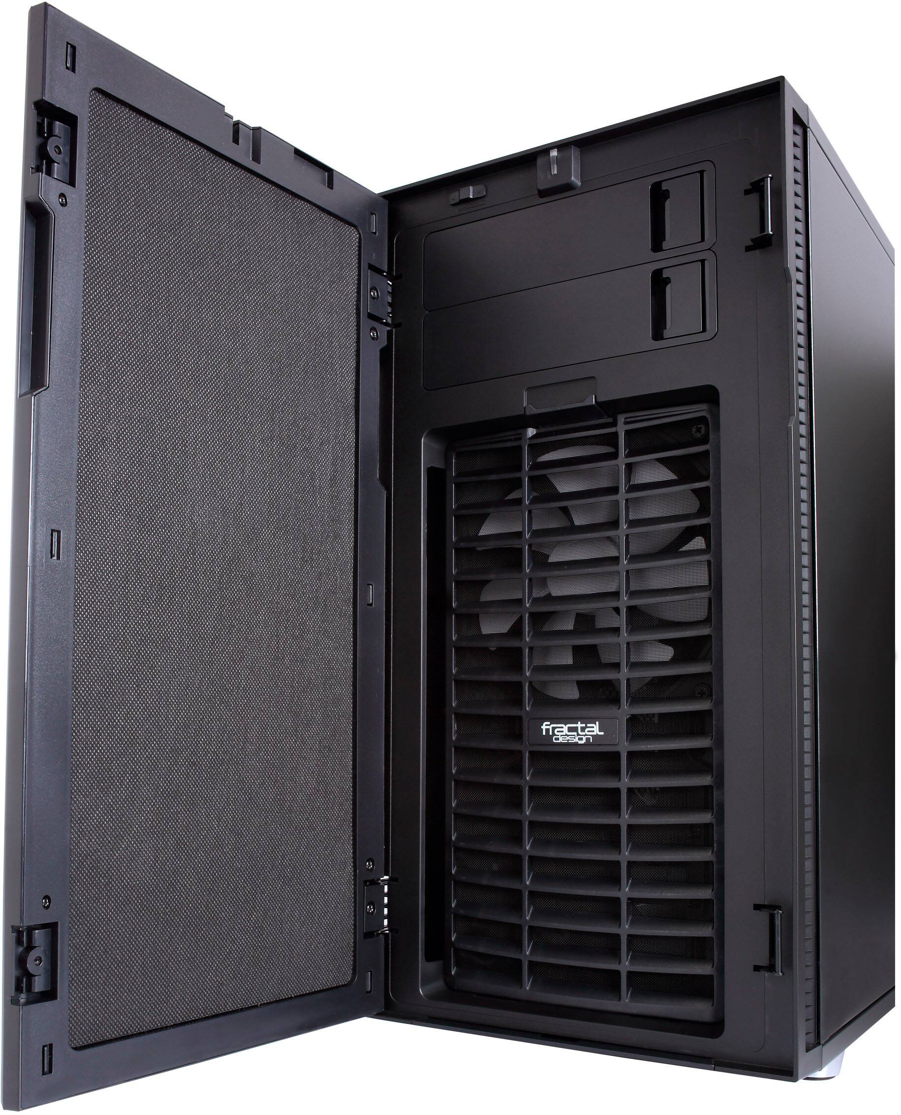 Alt View 21. Fractal Design - Define R5 Black Silent ATX Mid-Tower PC Case - Black.