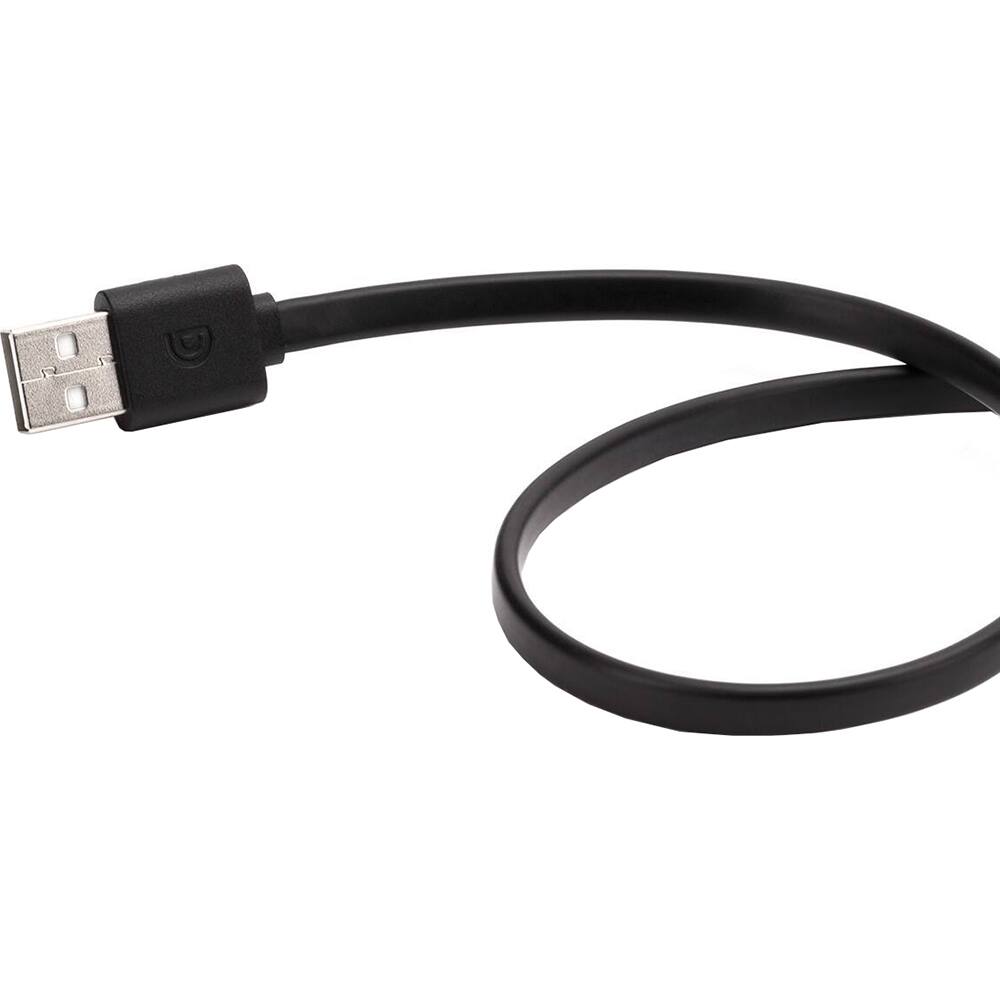 Left. Griffin - Griffin 10FT USB-A to Lightning Cable - Black.