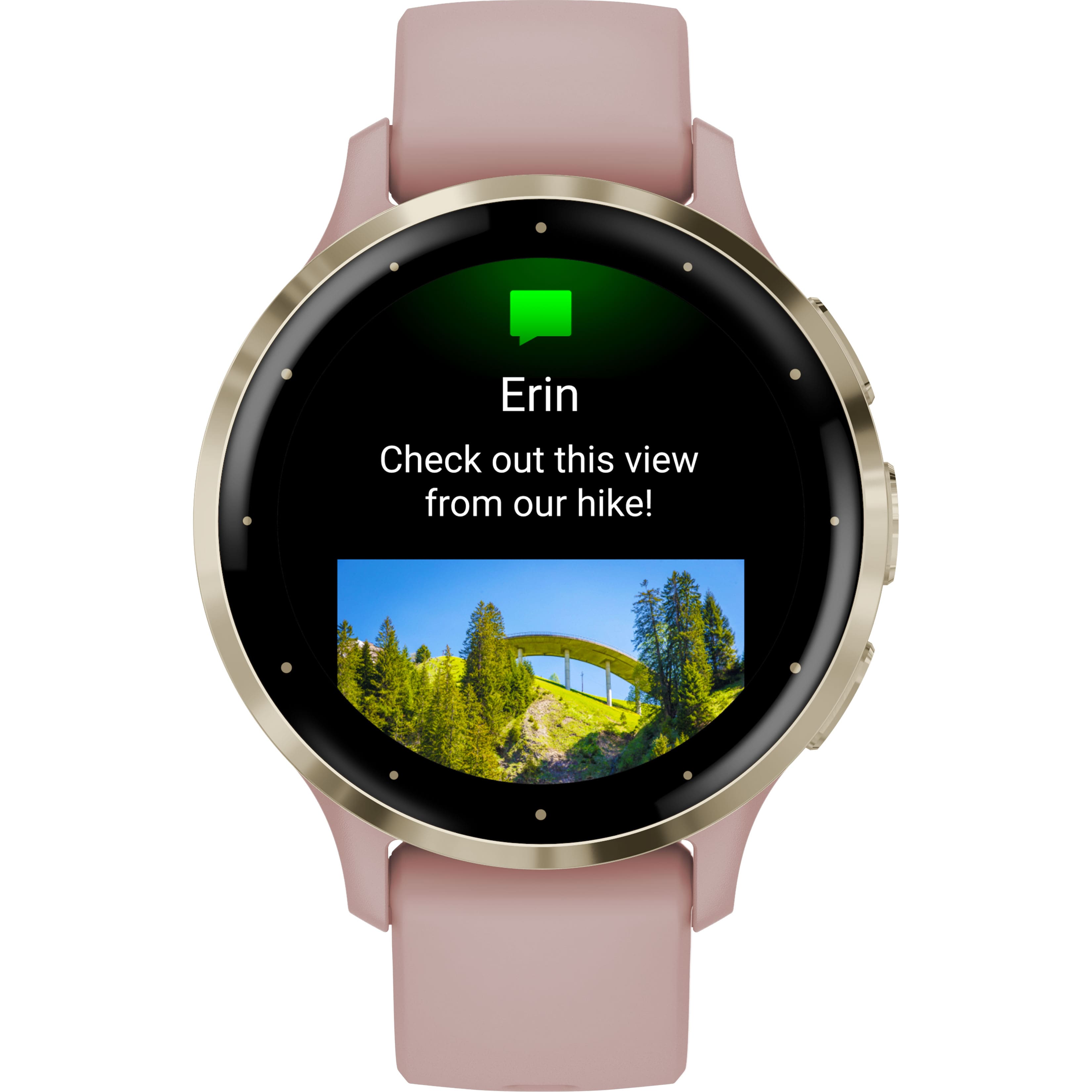 Erin, check out this view from our hike!