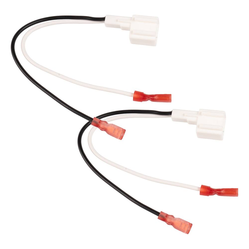 Front. NVX - NSH-7303 Speaker Harness for 2005-2022 Hyundai, Kia - Black.