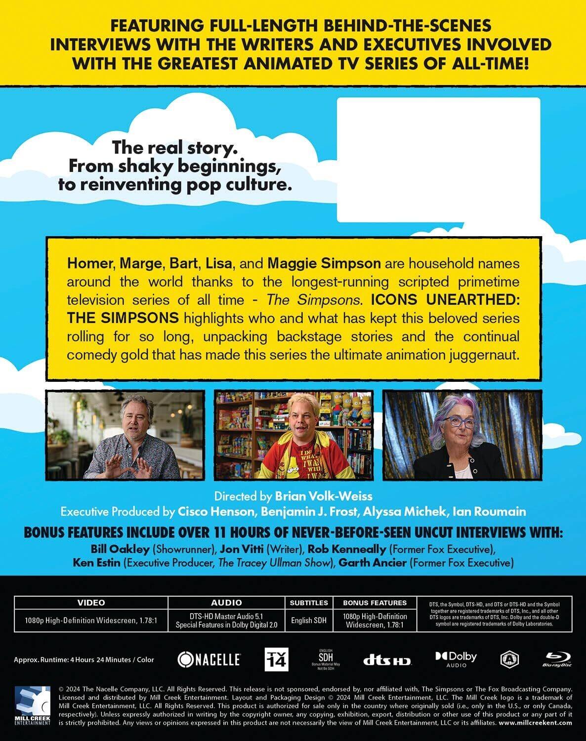 Alt View 1. Icons Unearthed: The Simpsons   - BLU-RAY.