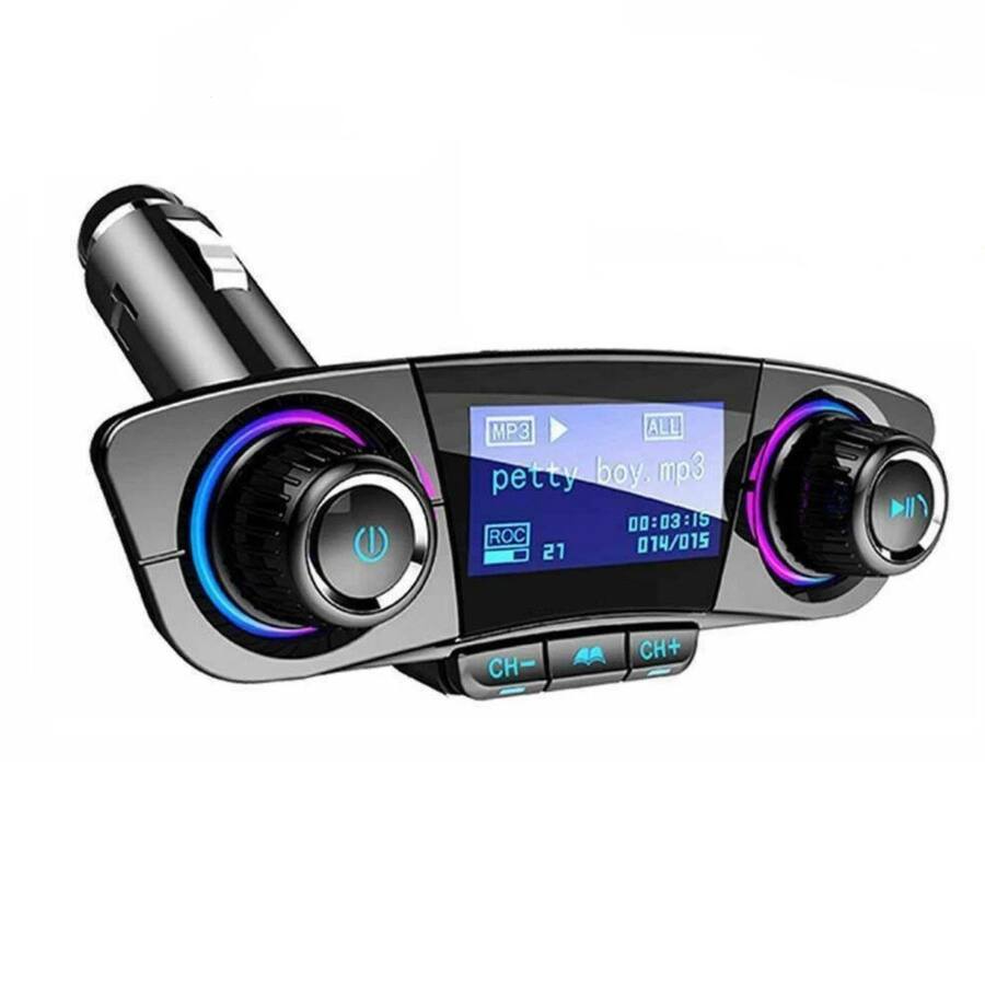 Stock Preferred Bluetooth Car FM Transmitter MP3 Player with Dual