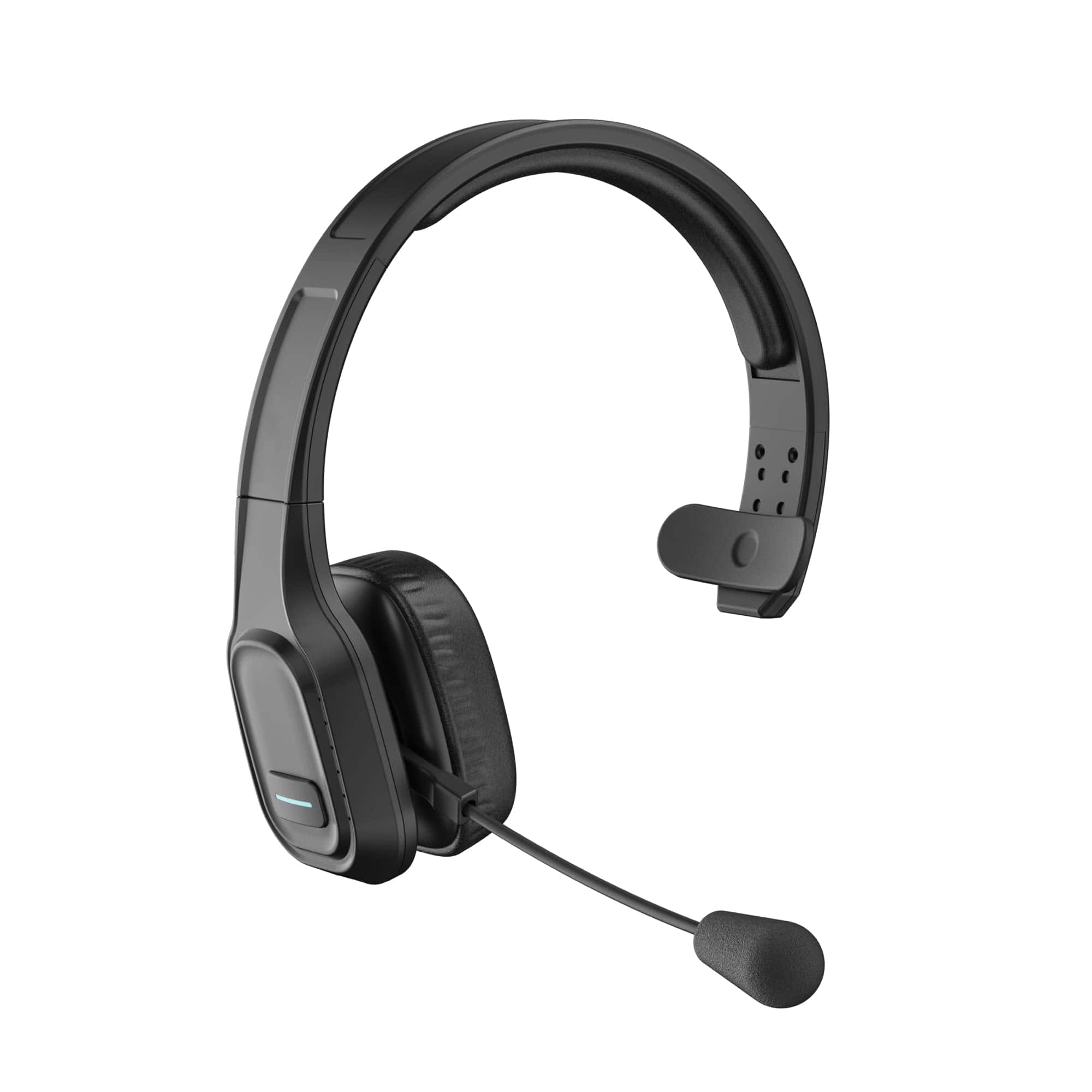 PO3TICJUNKI3 - Trucker Headset V Wireless With Noise Canceling mute Microphone For Cell Phones On Ear Headphone Computer - BH-M100