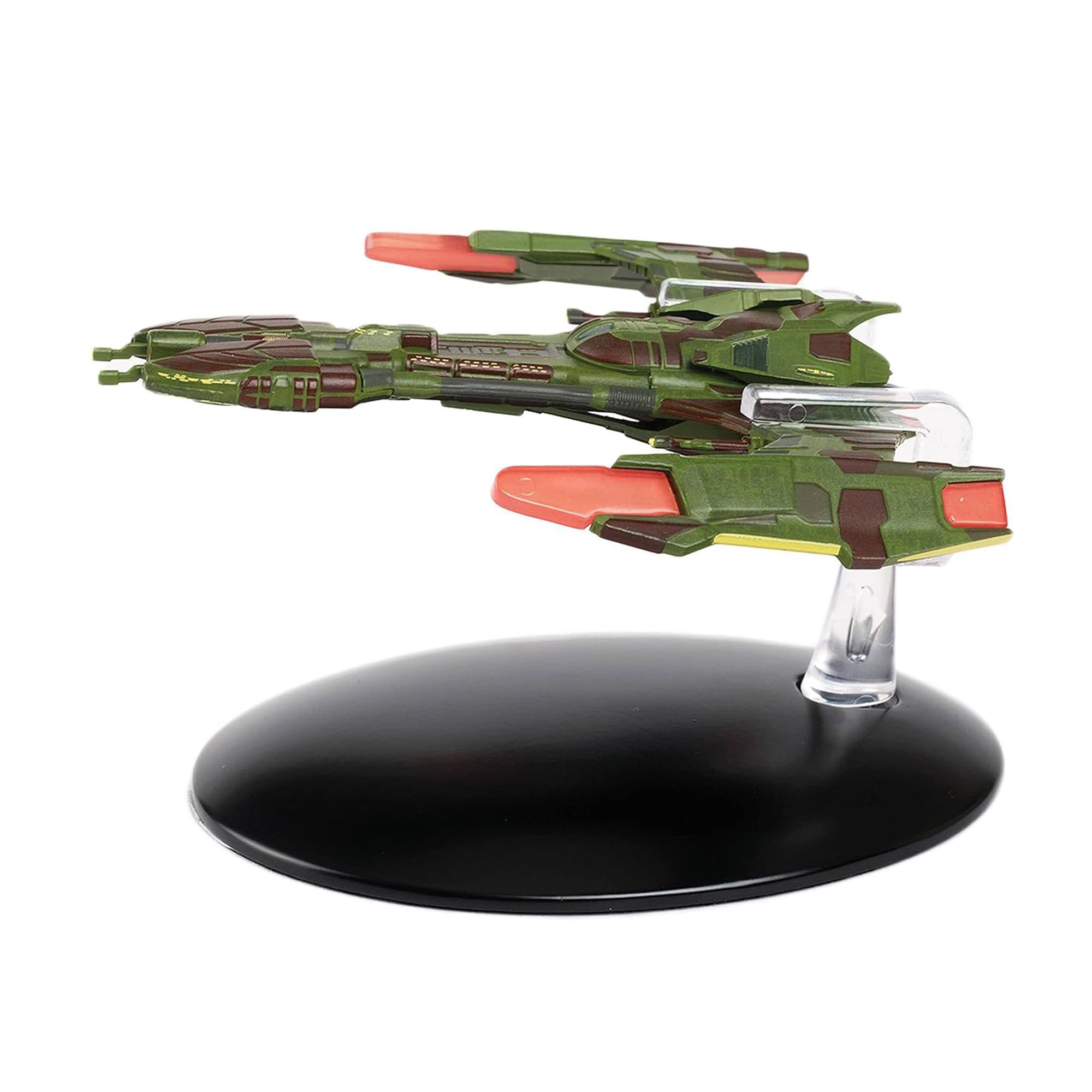 Alt View 10. Eaglemoss - Eaglemoss Star Trek Starship Replica | Mat'ha Class Klingon Raptor - Grey.