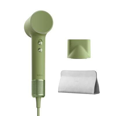 Laifen Mini Hair Dryer 1 Attachment and Bag Green 1HD31-S-US-GR Laifen Mini Hair Dryer 1 Attachment and Bag Green 1HD31-S-US-GR