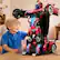 Alt View 4. Veeniix - V991 Transform Remote Control Car, 1:10 Big Size,One-Key Deformation, Robot Toys Gifts for Boys and Girls - Red.