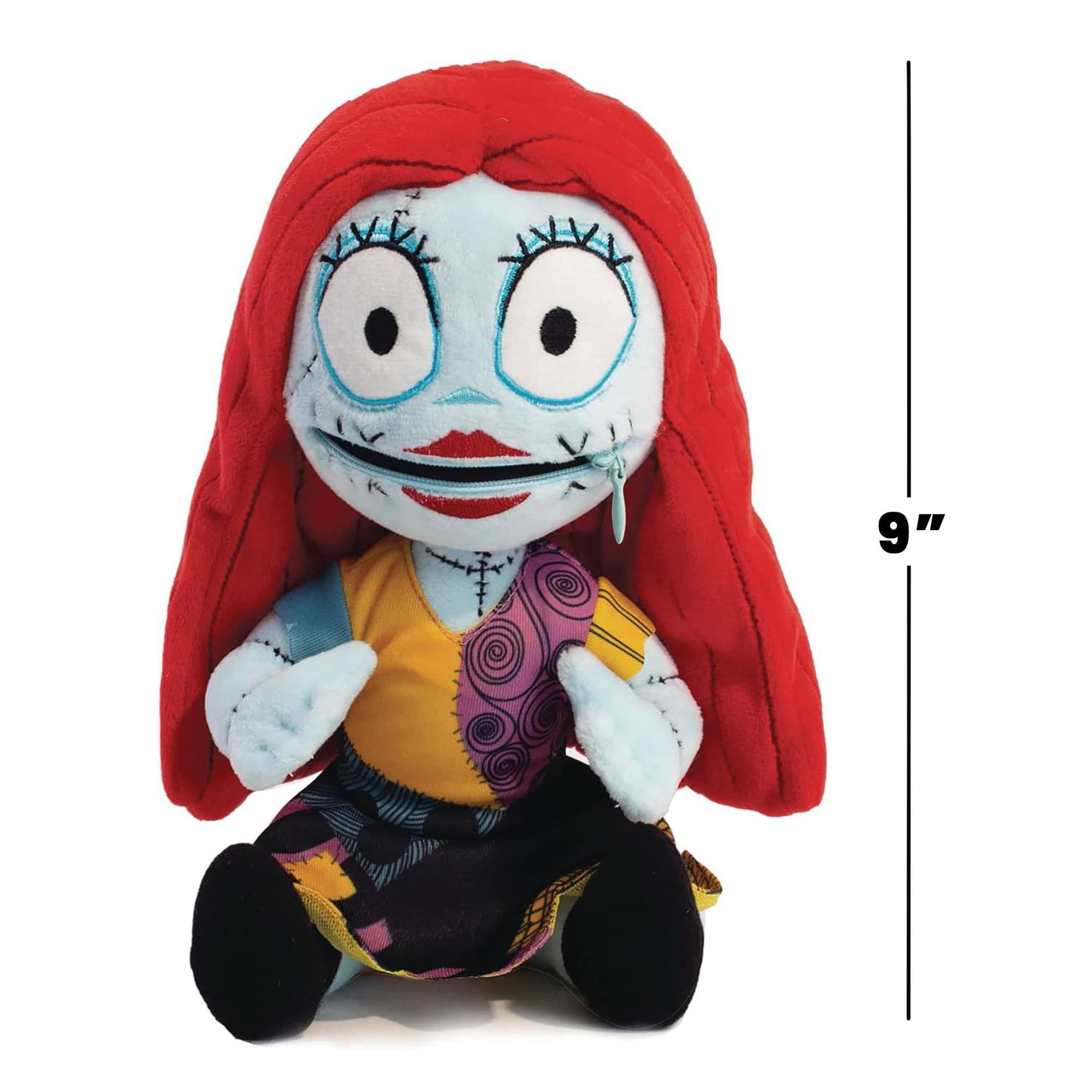 Alt View 5. Disney - Nightmare Before Christmas Sally 9 Inch Zippermouth Plush - Red.