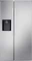 LG - 36-in Wide 26.6 Cu. Ft. Side-by-Side Smart Refrigerator with External Ice and Water - Stainless Steel