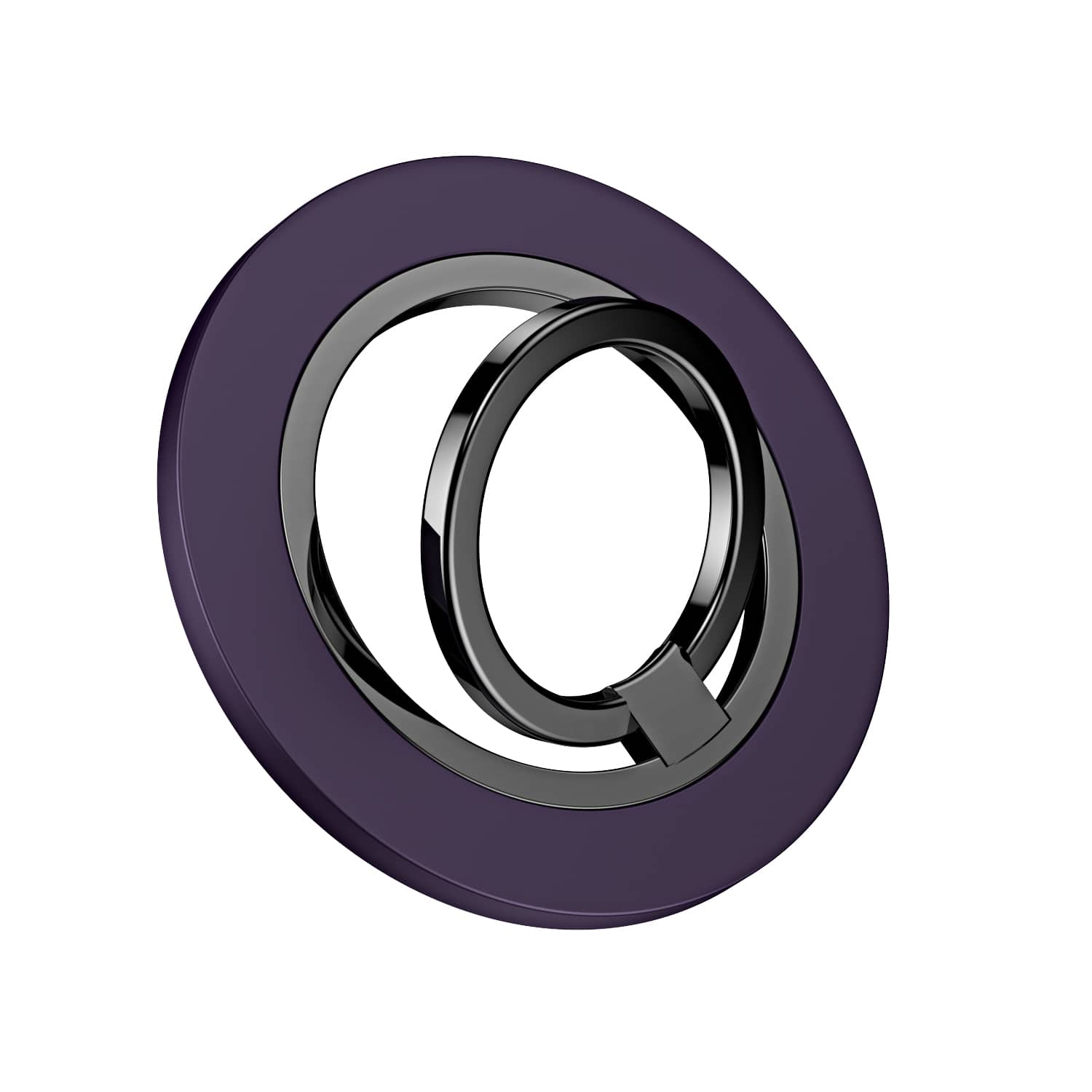 UUCOVER - Magnetic Phone Ring Holder Compatible with MagSafe, Magnetic Cell Phone Finger Grip Stand 180° Rotating Metal Kickstand - Purple price history on PriceWatchPro