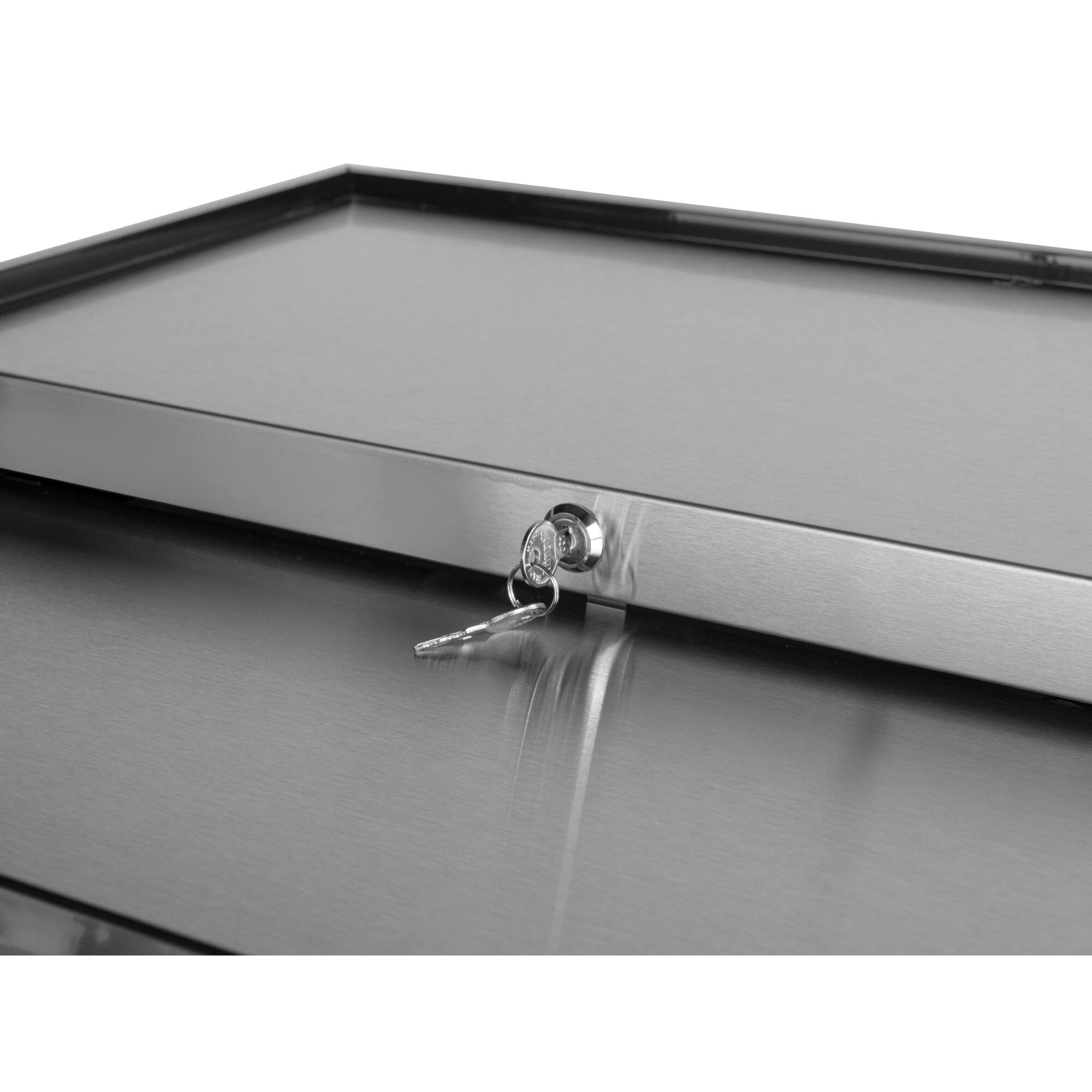 Alt View 5. Koolmore - 25 in. Commercial Glass Froster in Black Steel, ETL Listed, 5 cu. ft. (KM-GF25-BK) - Black painted steel.