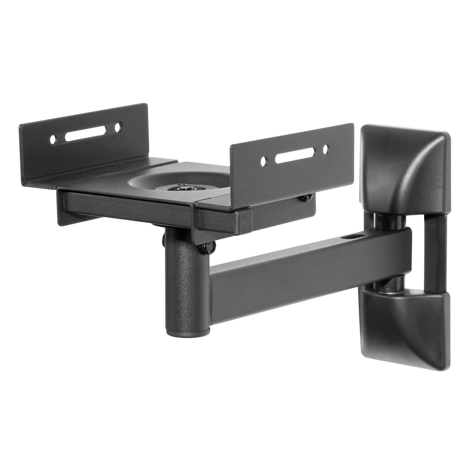 Alt View 5. Peerless-AV - Adjustable Bookshelf Speaker Wall Mount, 55 lb Capacity, Pair - Multicolor.