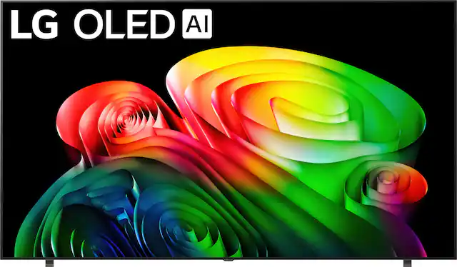Front. LG - 83" Class B6 Series OLED AI 4K Smart webOS TV (2026).