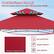 Double-Tiered Canopy, Help the smoking spread out easier while enhancing stability, Sun-protective, Drizzle-resistant, Tear-resistant, Premium Polyester Fabric