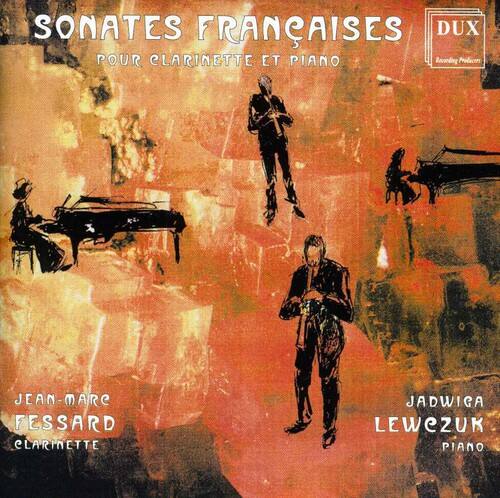 Jadwiga Lewczuk - Sonates Francaises Pour Clarinette Et Piano   - COMPACT DISCS [CD]