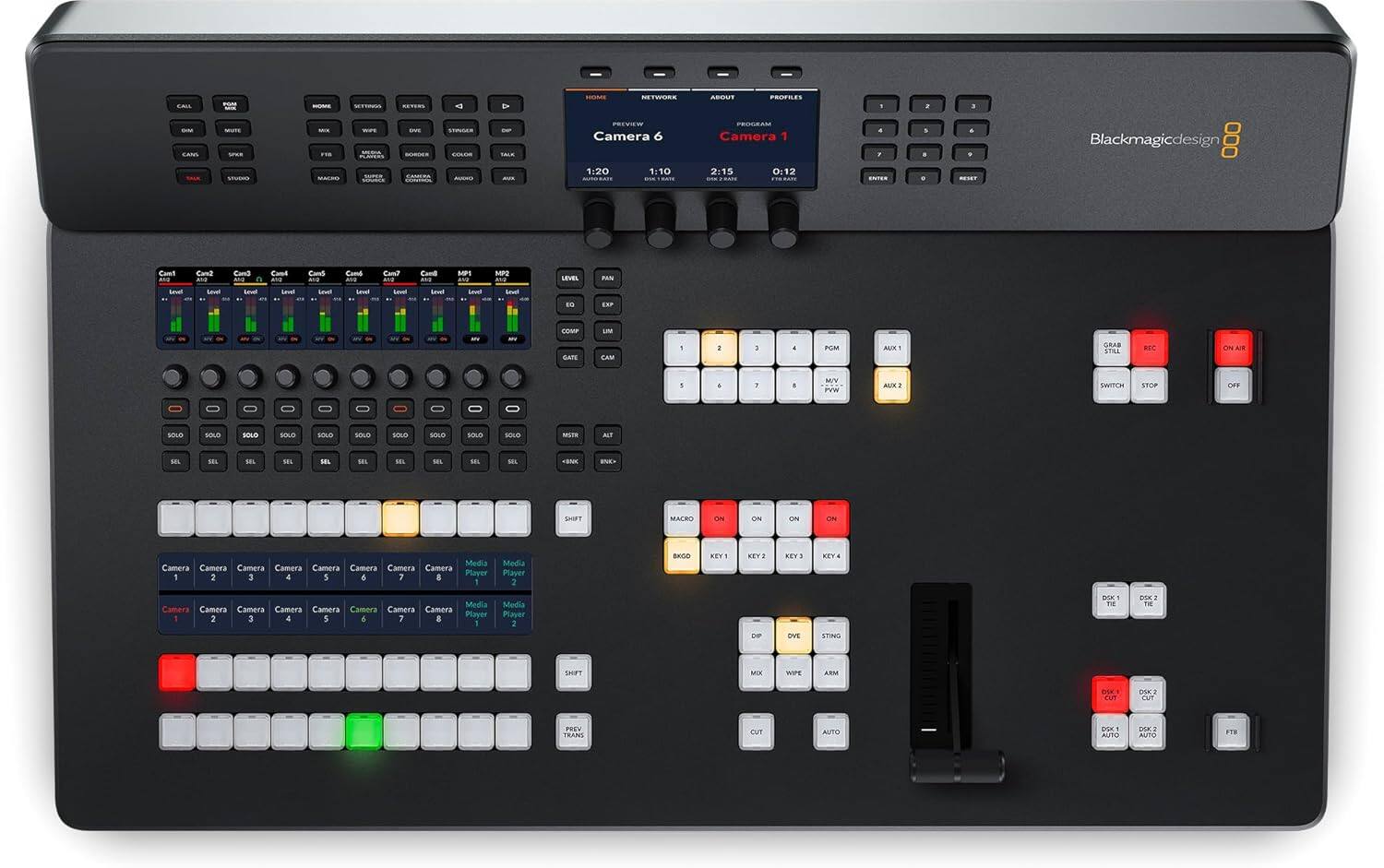 EAIL - CA - V - - .. -- wws P ENP Can a STNGCR cOLE - - -..- - pME NETWORK PREVIEW Camera 6 1:20 1:10 - ... ABOUT FRIPILES FEOGRAM Camera 1 2:15 0:12 -. . Fesen . S . Blackmagicdesign 80  aND Can2 ANd C E AND  a C ane Cot Cou ANG ST MP LEVEL PA onl -   - lovdl - boond oat  - ENP coMr UM GATE CAM  F : a FOM AUK1 AB STAA V ONLAIR  + 1 M/V nWW AUX2 SArTCs STOP DFF 5OUD sou SOLO SOUS SOL sous RS - MSR AL SEL -O SEL SEL M L SN - i SN vON BN SY MACRO ON Ln UN ON Media Camera Camera Camera Camera Camera Camera Camera Camera Player  3 3 4 5 6 7 a 1 Media Played 2 - KEVS ST SEVS NETA Media Comera Camera Camera Camera Camera Camera Camera Camera Pllayer 1 2 3 4 5