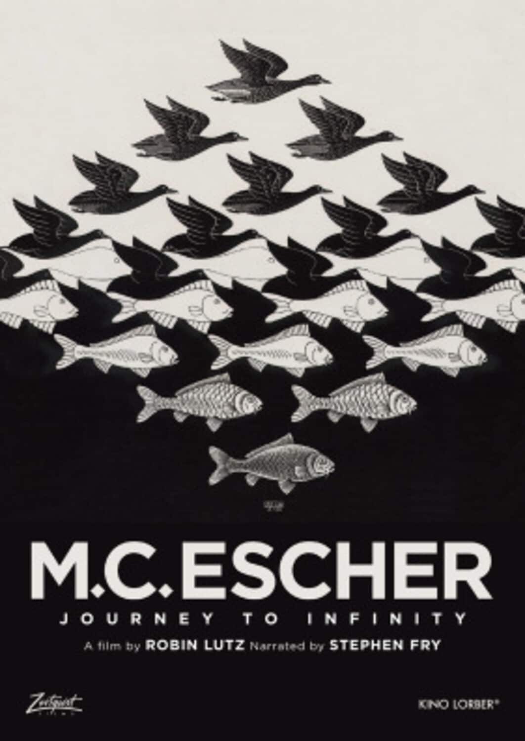 Front. M.C. Escher: Journey to Infinity   - DVD.