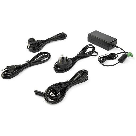 Left. Startech - Universal DC Power Adapter for Industrial USBHubs  (ITB20D3250).