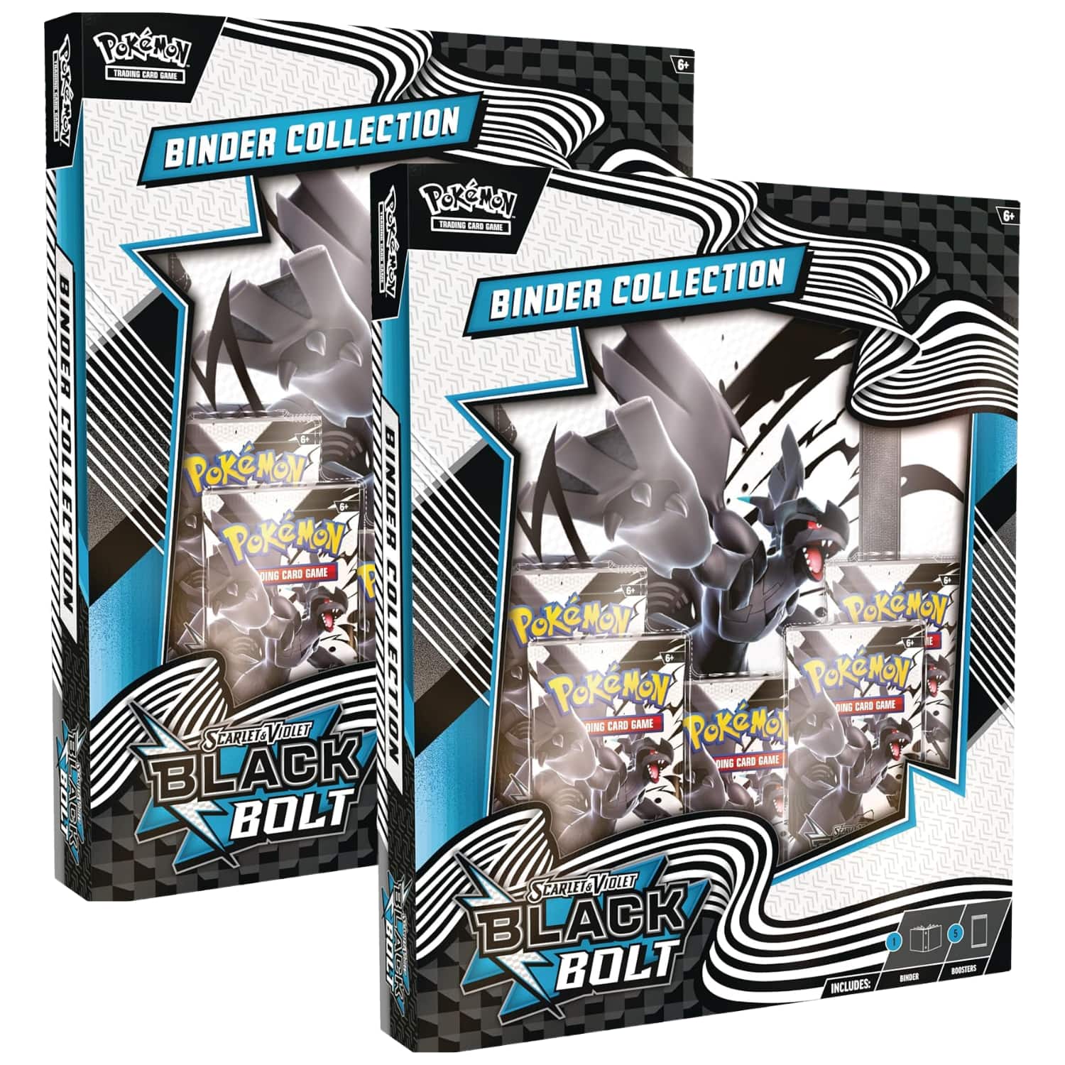Pokémon - Pokemon SV10.5 Scarlet & Violet Black Bolt Binder Collection (2-Pack) price history on PriceWatchPro