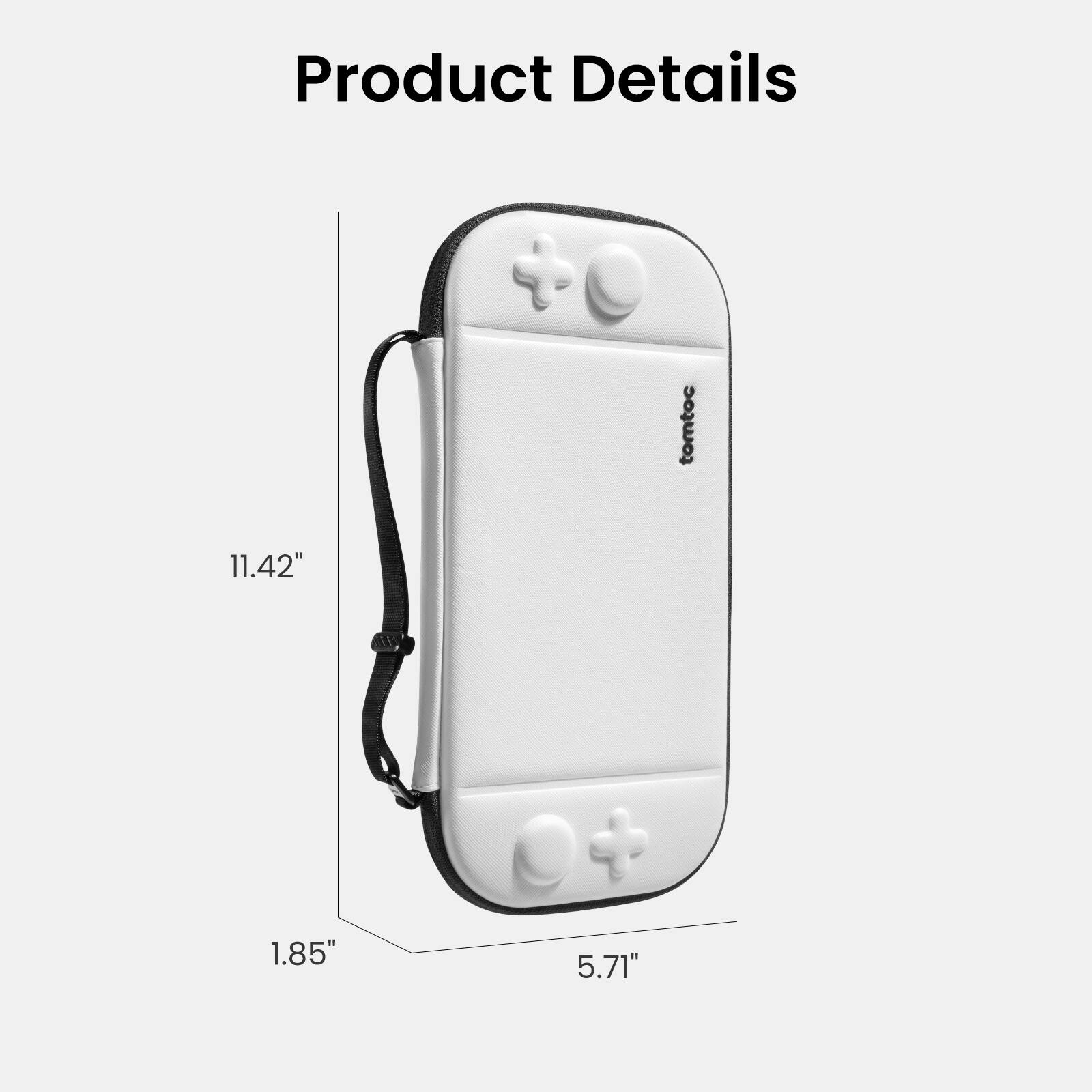 Product Details:
- Size: 11.42" x 1.85" x 5.71"