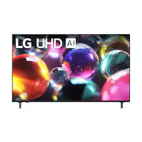 LG - 55” Class UA7050 Series LED AI 4K UHD Smart webOS TV (2025) - Front_Zoom