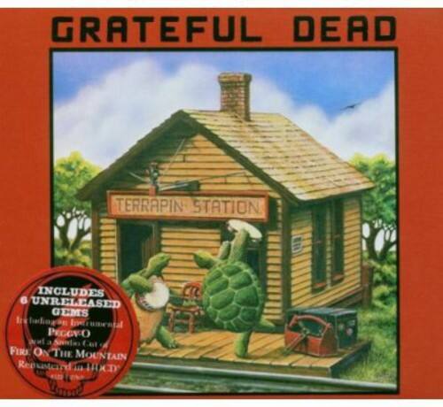 GRATEFUL DEAD  
TERRAPIN STATION  

INCLUDES 6 UNRELEASED GEMS  
Including Instrumental PEGGYO  
Stale Cut FIRE ON THE MOUNTAIN  
Rehearsal in LAXD Umne