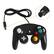 Angle. Kitcheniva - Wired Controller Gamepad For Nintendo GameCube GC & Wii U Console - Black.