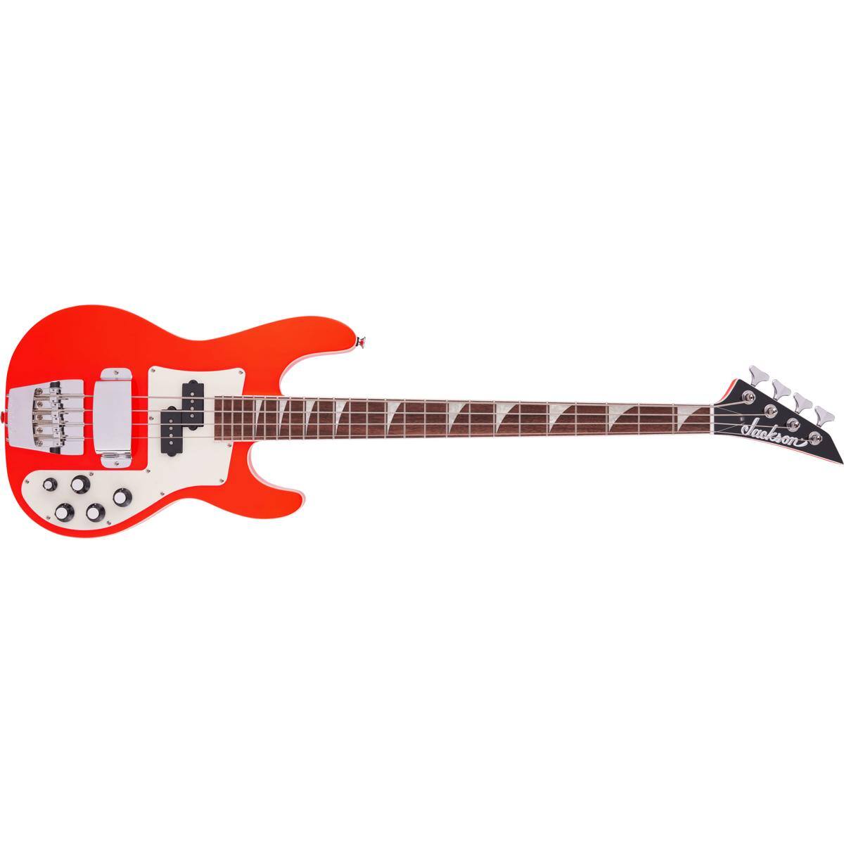 Alt View 1. Jackson - Jackson X Series Concert Bass CBXNT DX IV Electric Guitar, Laurel Fingerboard, Rocket Red.