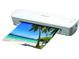 Fellowes - Ion 95 Thermal Laminator, 9.5" Width, Gray/White - Gray/Silver