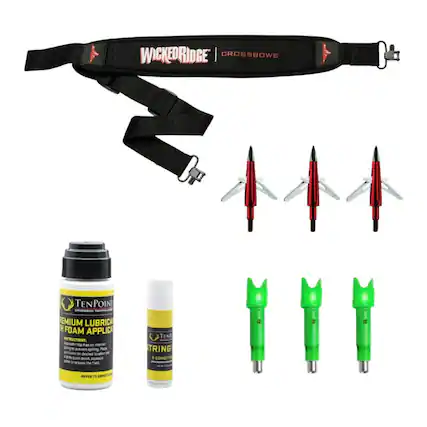 WICKEDRIDGE | CROSSBOWS
TENPOINT CROSSBOW TECHNOLOGIES
PREMIUM LUBRICATING FOAM APPLICATOR
INSTRUCTIONS:
Apply to top of string. Place applicator top on an internal winding to prevent spilling. Place a slight push-down, squeeze, and release to dispense the fluid.
STRING & CONDITIONER
REF: TO DRAWING #12