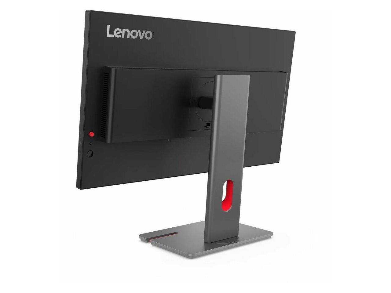 Alt View 3. Lenovo - Lenovo ThinkVision P27QD-40 27" WQHD Monitor - 2560x1440 - 120Hz - USB-C, HDMI, DP - USB Hub - Raven Black.